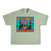 Oil Green Western Bengal Cat Mom Urban Heavy Tee - LillyAllenDesigns