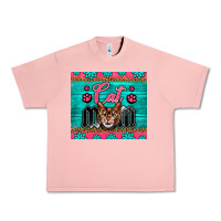 Salmon Western Bengal Cat Mom Urban Heavy Tee - LillyAllenDesigns