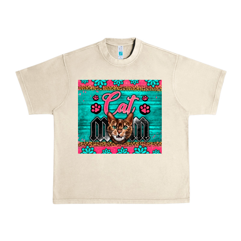 Western Bengal Cat Mom Urban Heavy Tee by LillyAllenDesigns | Teevron