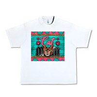 White Western Bengal Cat Mom Urban Heavy Tee - LillyAllenDesigns