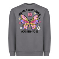 Storm you are exactly where you need to be Heavyweight Sweatshirt - MaliasSmallBusiness