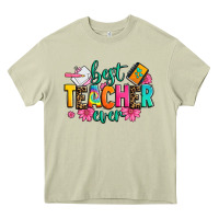 Mossy best teacher ever Heavy Core Tee - Zillion Design Studio