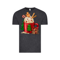 Vintage Black Christmas coffee Vintage Tee - Jasminsmagicworld