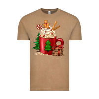 Vintage Coffee Christmas coffee Vintage Tee - Jasminsmagicworld