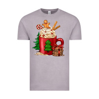 Vintage Zinc Christmas coffee Vintage Tee - Jasminsmagicworld