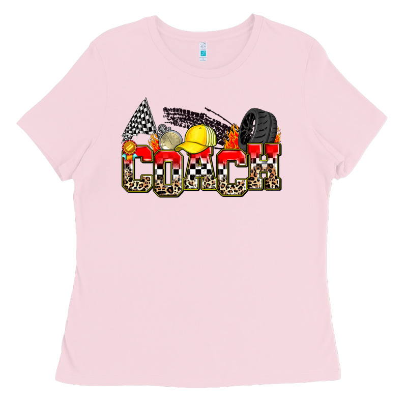Race Coach Ladies Tee by Zillion Design Studio | Teevron