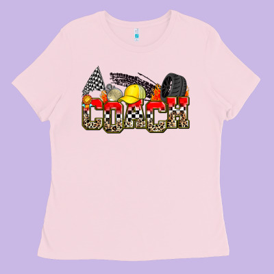 Race Coach Ladies Tee Designed By Zillion Design Studio