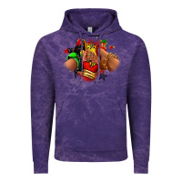 Cloud Purple Juneteenth sneaker and heel afro woman Vintage Hoodie - RanaPortraitStore