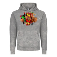 Cloud Rock Juneteenth sneaker and heel afro woman Vintage Hoodie - RanaPortraitStore