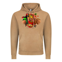 Vintage Camel Juneteenth sneaker and heel afro woman Vintage Hoodie - RanaPortraitStore
