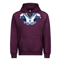 Mauve Wine practice jersey fa element 1 Urban Hoodie - FaDigitalArtStudio