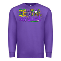 Purple Mardi Gras Dental Assistant Premium Sweatshirt - NancyCooperArtShop