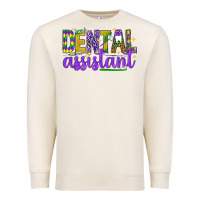 Sandshell Mardi Gras Dental Assistant Premium Sweatshirt - NancyCooperArtShop