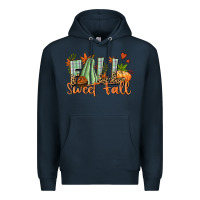 Navy Fall sweet Fall Premium Hoodie - NancyCooperArtShop