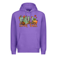 Purple Fall sweet Fall Premium Hoodie - NancyCooperArtShop