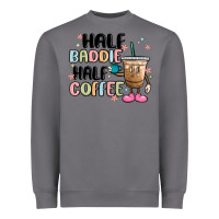 Storm half baddie half coffee Heavyweight Sweatshirt - MaliasSmallBusiness
