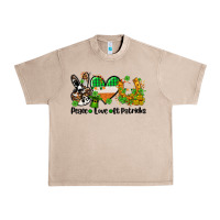 French Oak peace love st patricks Urban Heavy Tee - AdoDesignShop