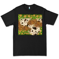 Black St. Patrick's Day shamrock tumbler Premium Tee - Neo Western