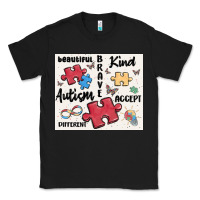 Black autism Classic Tee - MaliasSmallBusiness