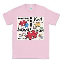 Bubblegum Pink autism Classic Tee - MaliasSmallBusiness