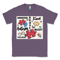 Lavender autism Classic Tee - MaliasSmallBusiness