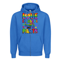 True Royal love is about hearts not parts Zipper Hoodie - LillyAllenDesigns