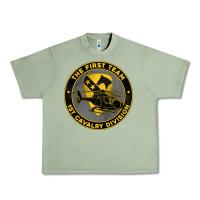 Oil Green the first team 1st cavalry division Urban Heavy Tee - Jasminsmagicworld