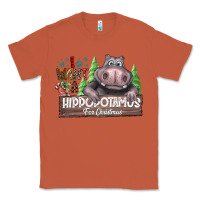 Copper IWant Hippopota maps For Christmas Classic Tee - CowhideDigitalArt