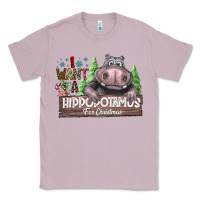 Lilac IWant Hippopota maps For Christmas Classic Tee - CowhideDigitalArt