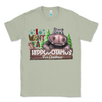 Matcha IWant Hippopota maps For Christmas Classic Tee - CowhideDigitalArt