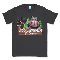 Smoke IWant Hippopota maps For Christmas Classic Tee - CowhideDigitalArt