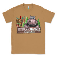 Toasted Coconut IWant Hippopota maps For Christmas Classic Tee - CowhideDigitalArt