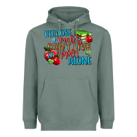 Sage because teachers cant live on apples alone Heavyweight Hoodie - NancyCooperArtShop