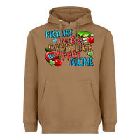 Toasted Coconut because teachers cant live on apples alone Heavyweight Hoodie - NancyCooperArtShop