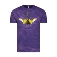 Cloud Purple Hercules Beetle With Wings Vintage Tee - LillyAllenDesigns