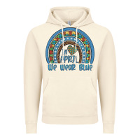Vintage Artic in april we wear blue autism awareness leopard rainbow Vintage Hoodie - Artiststas