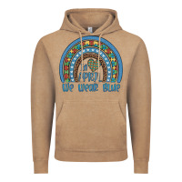 Vintage Coffee in april we wear blue autism awareness leopard rainbow Vintage Hoodie - Artiststas