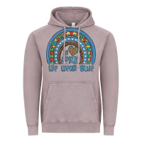 Vintage Zinc in april we wear blue autism awareness leopard rainbow Vintage Hoodie - Artiststas