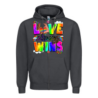 Smoke love always wins Zipper Hoodie - LillyAllenDesigns