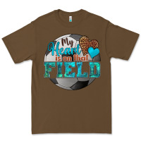 Cacao my heart is on that field soccer Premium Tee - HRA Design Shop