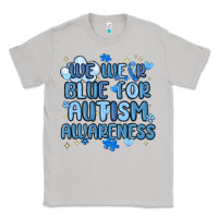 Moon Dust we wear blue for autism awareness Classic Tee - MaliasSmallBusiness