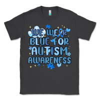 Smoke we wear blue for autism awareness Classic Tee - MaliasSmallBusiness
