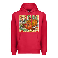 Cardinal I am a Fall kinda girl pumpkin Fall Premium Hoodie - NancyCooperArtShop