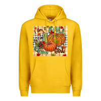 Lemon I am a Fall kinda girl pumpkin Fall Premium Hoodie - NancyCooperArtShop