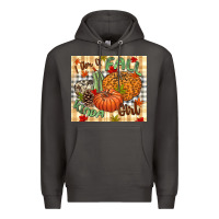 Smoke I am a Fall kinda girl pumpkin Fall Premium Hoodie - NancyCooperArtShop