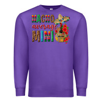 Purple Nacho Average Mini Premium Sweatshirt - texasbilliewilder