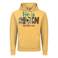 Vintage Mustard he is risen Vintage Hoodie - Artiststas
