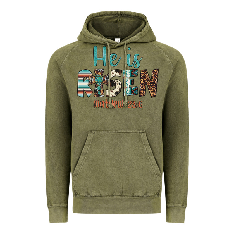 He Is Risen Vintage Hoodie by Artiststas | Teevron