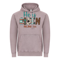 Vintage Zinc he is risen Vintage Hoodie - Artiststas