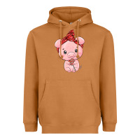 Meerkat cute pig Heavyweight Hoodie - texasbilliewilder